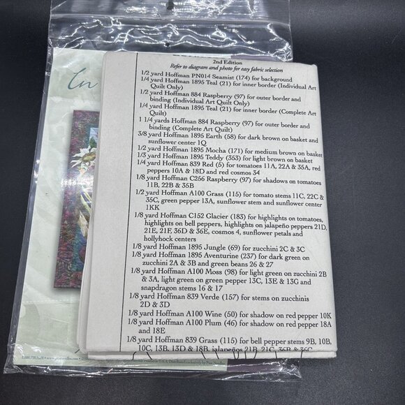 McKenna Ryan In Full Bloom “Basket Case” Block 8 Applique Quilt Sewing Pattern - Picture 5 of 5